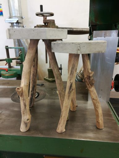 création tabourets gigogne